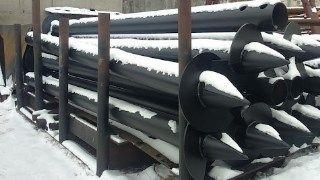 Винтовые сваи диаметром 73 мм Новошахтинске цена от 1372 руб.